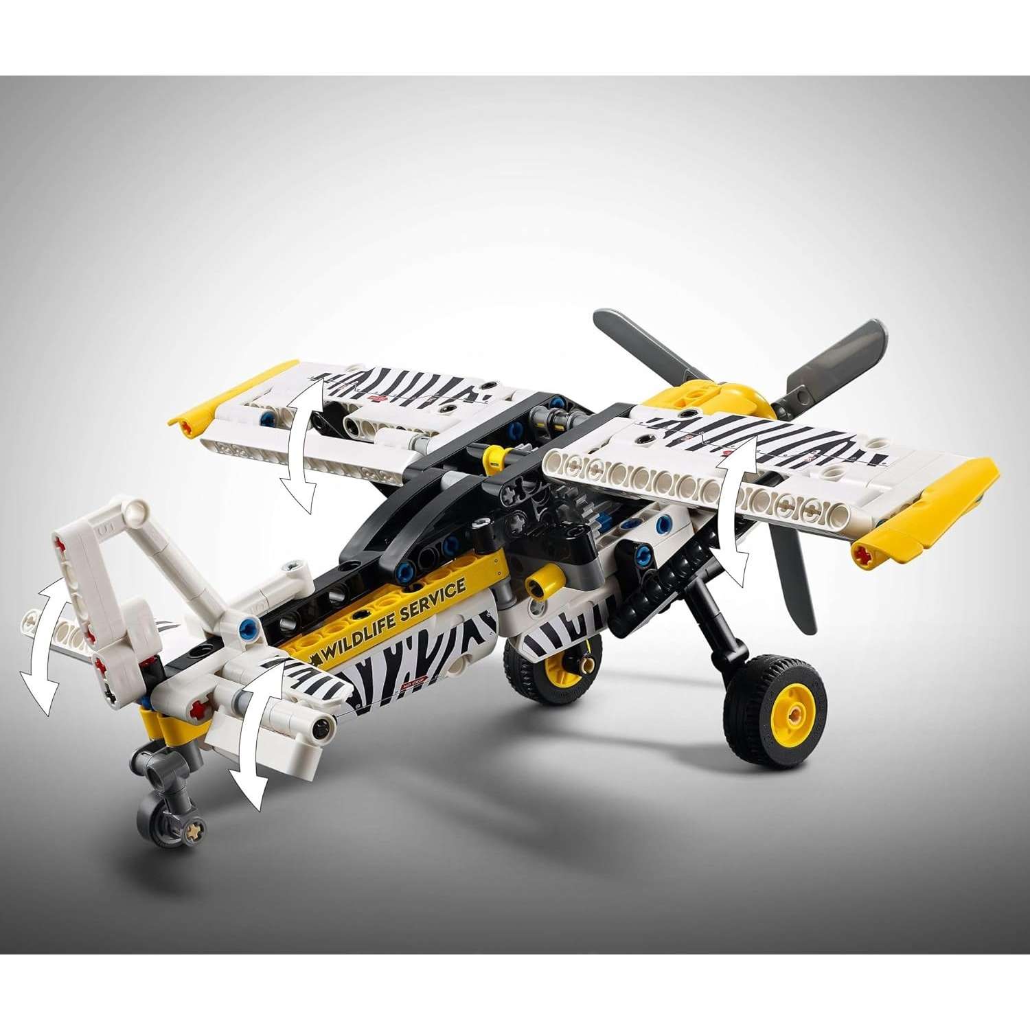 Конструктор LEGO Technic Легкомоторный самолет блочный - фото 2