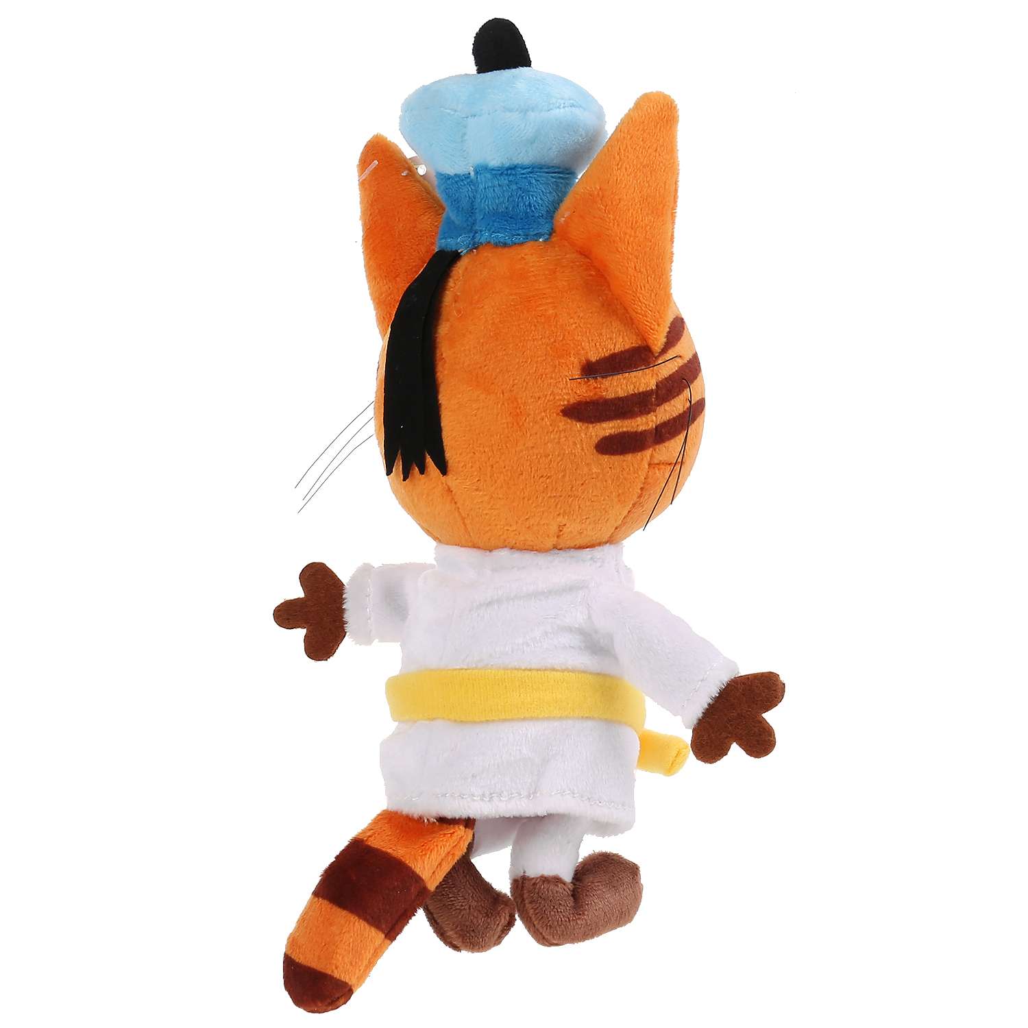 Игрушка мягкая Мульти Пульти Три кота Коржик каратист 303368 - фото 5