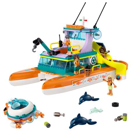 Конструктор LEGO Friends Sea Rescue Boat блочный