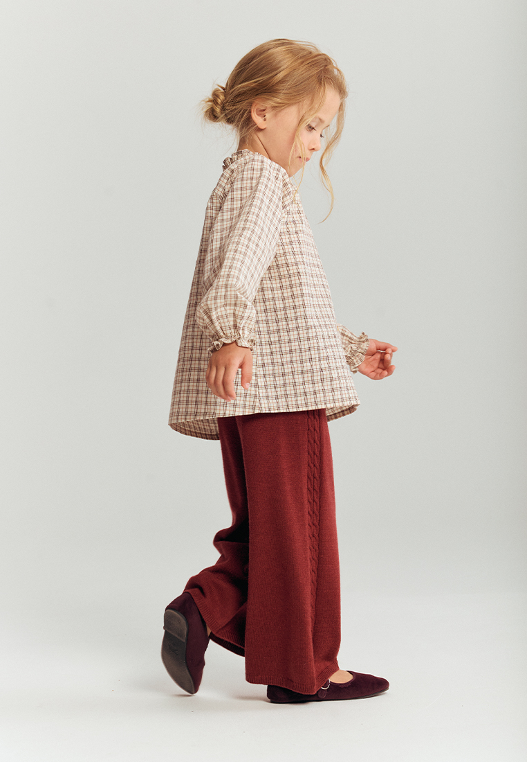 Брюки artie W25M07BR-1462D/Бордовый - фото 4