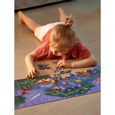 Пазл Hape светящийся 200 элементов классический