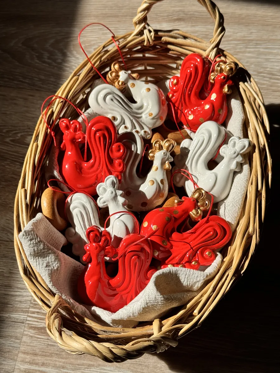 Игрушки ручной работы Забава Милые петушки - фото 2