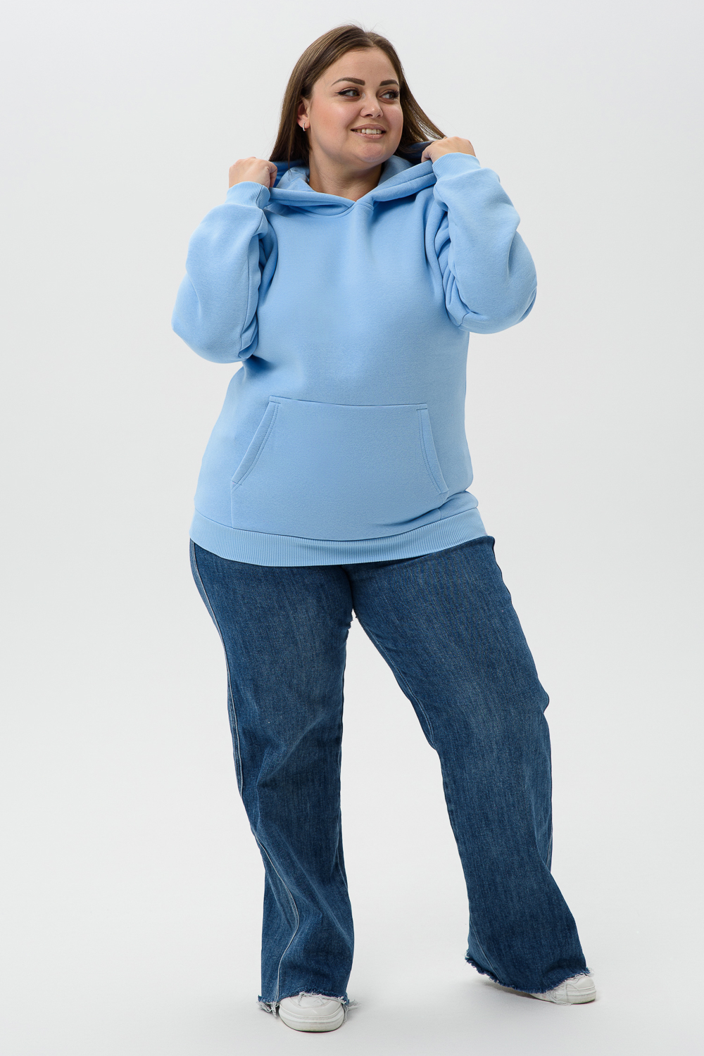 Худи Натали Суслова 14428 голубой - фото 10