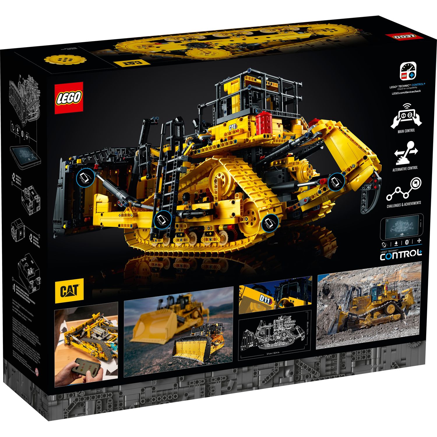 Конструктор LEGO Technic Бульдозер 3854 дет. - фото 1
