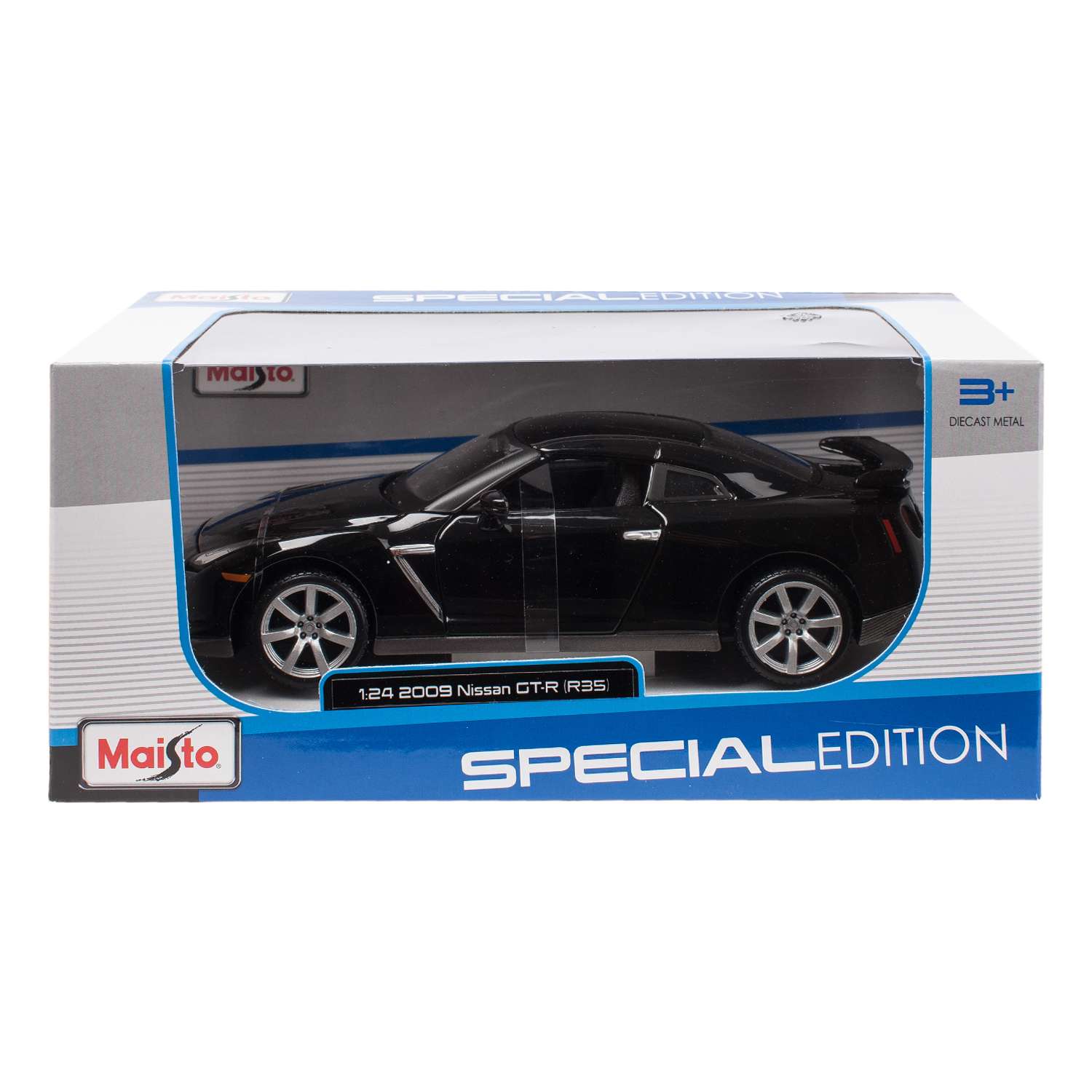 Автомобиль MAISTO Nissan 1:24 черный 31294 - фото 2