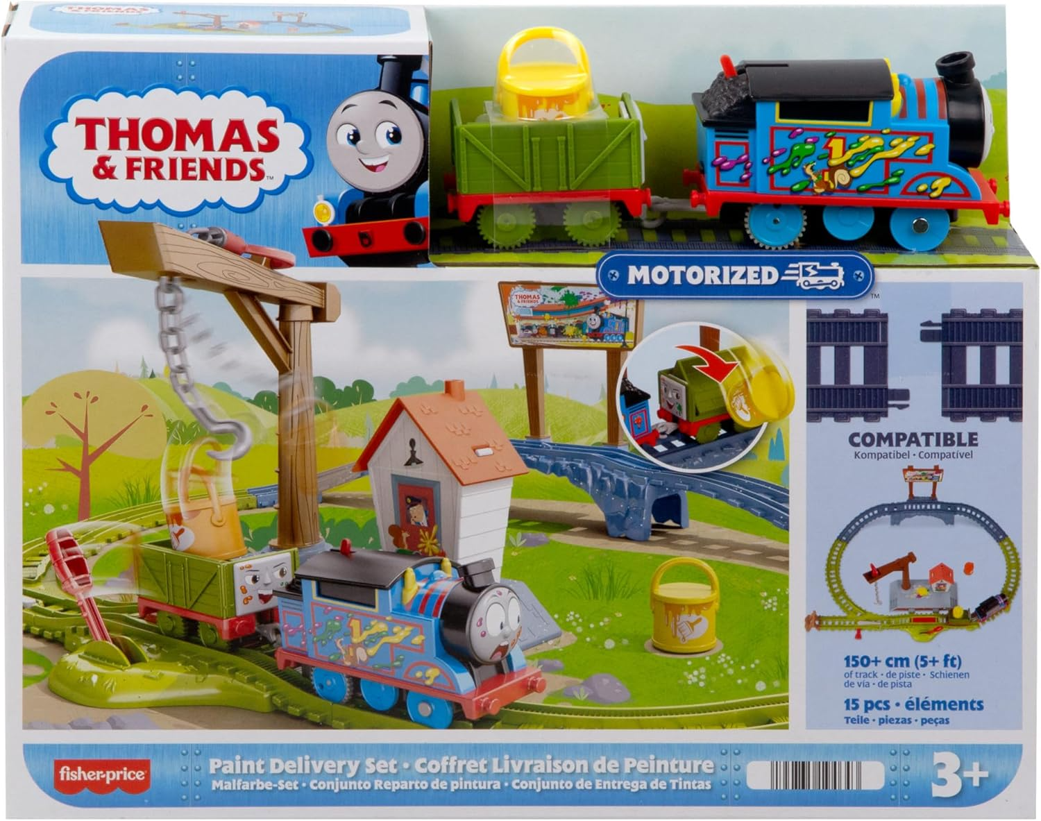 Набор железнодорожный Mattel 119471 - фото 1