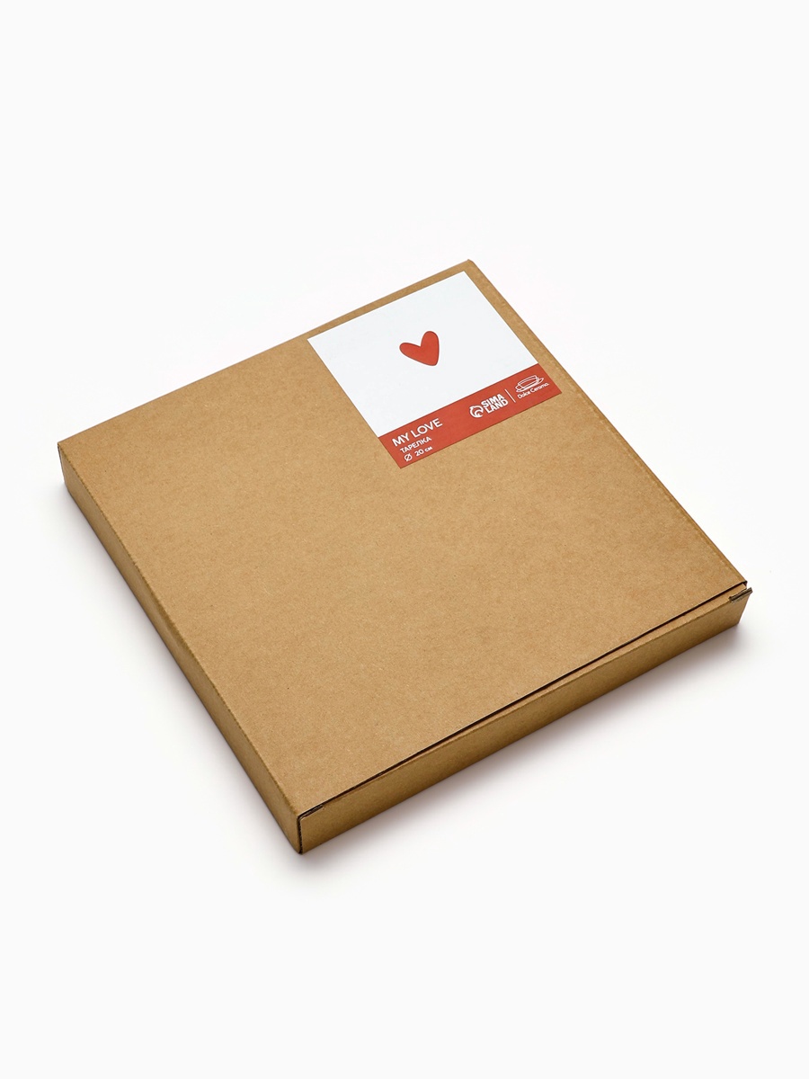 Тарелка Sima-Land Любовь в деталях 20 см - фото 3