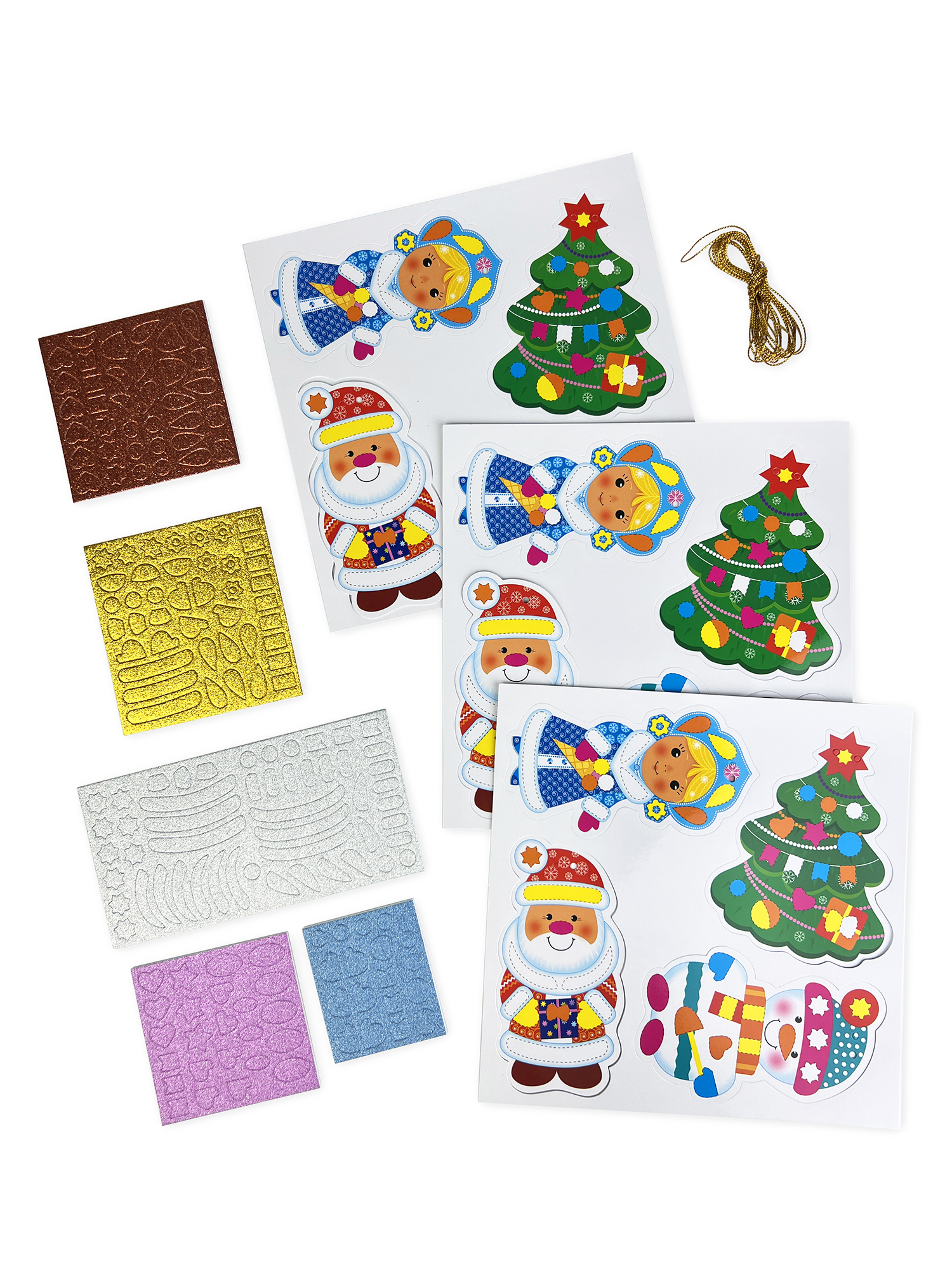 Аппликация Дрофа-Медиа Новогодняя гирлянда - фото 5