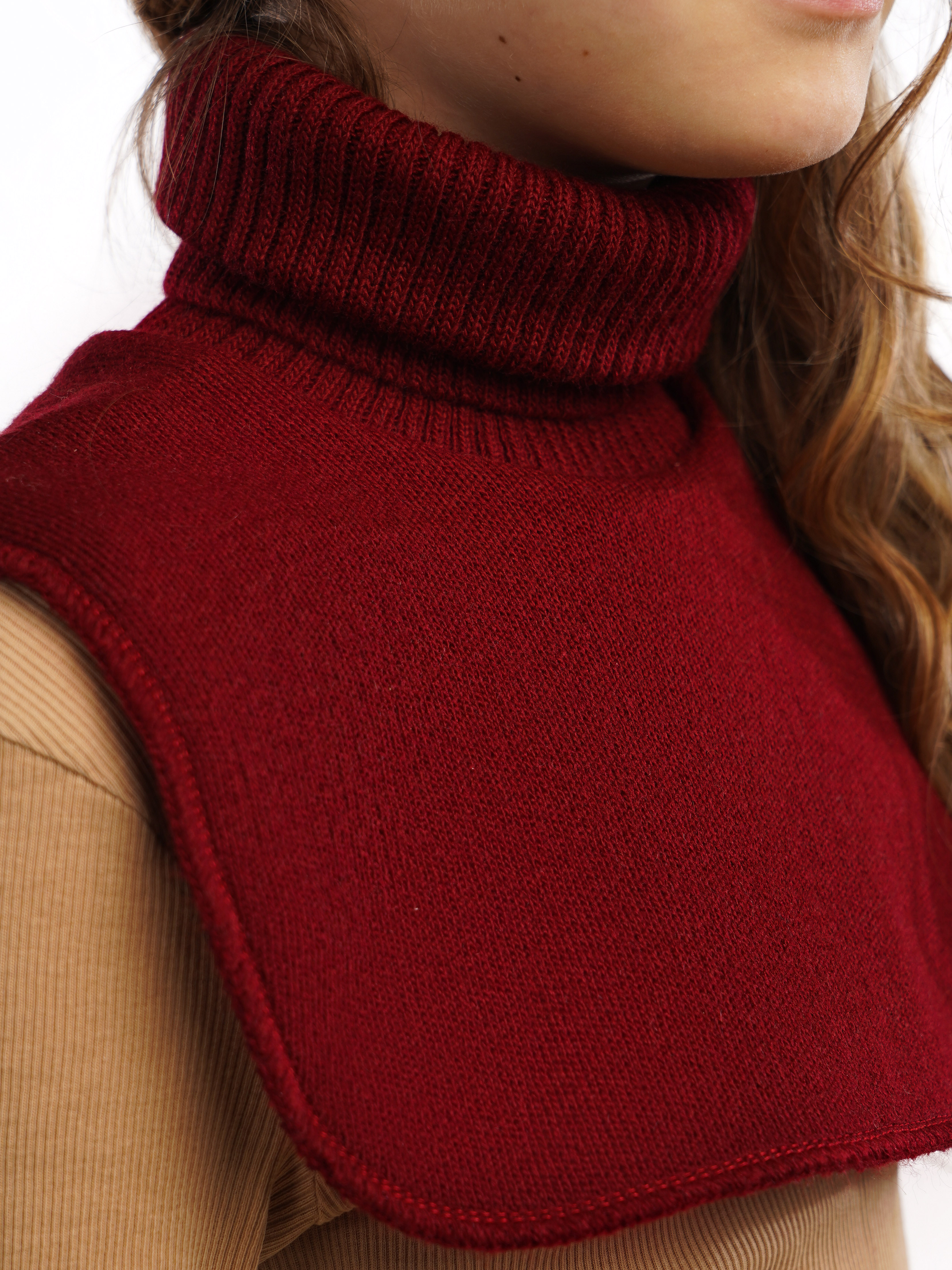 Манишка ПриКиндер MM3-2131 Цвет: Красный меланж - фото 1