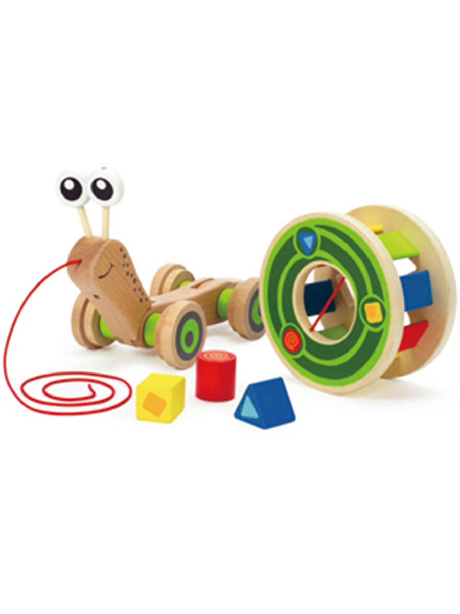 Игрушка Hape каталка Улитка - фото 6