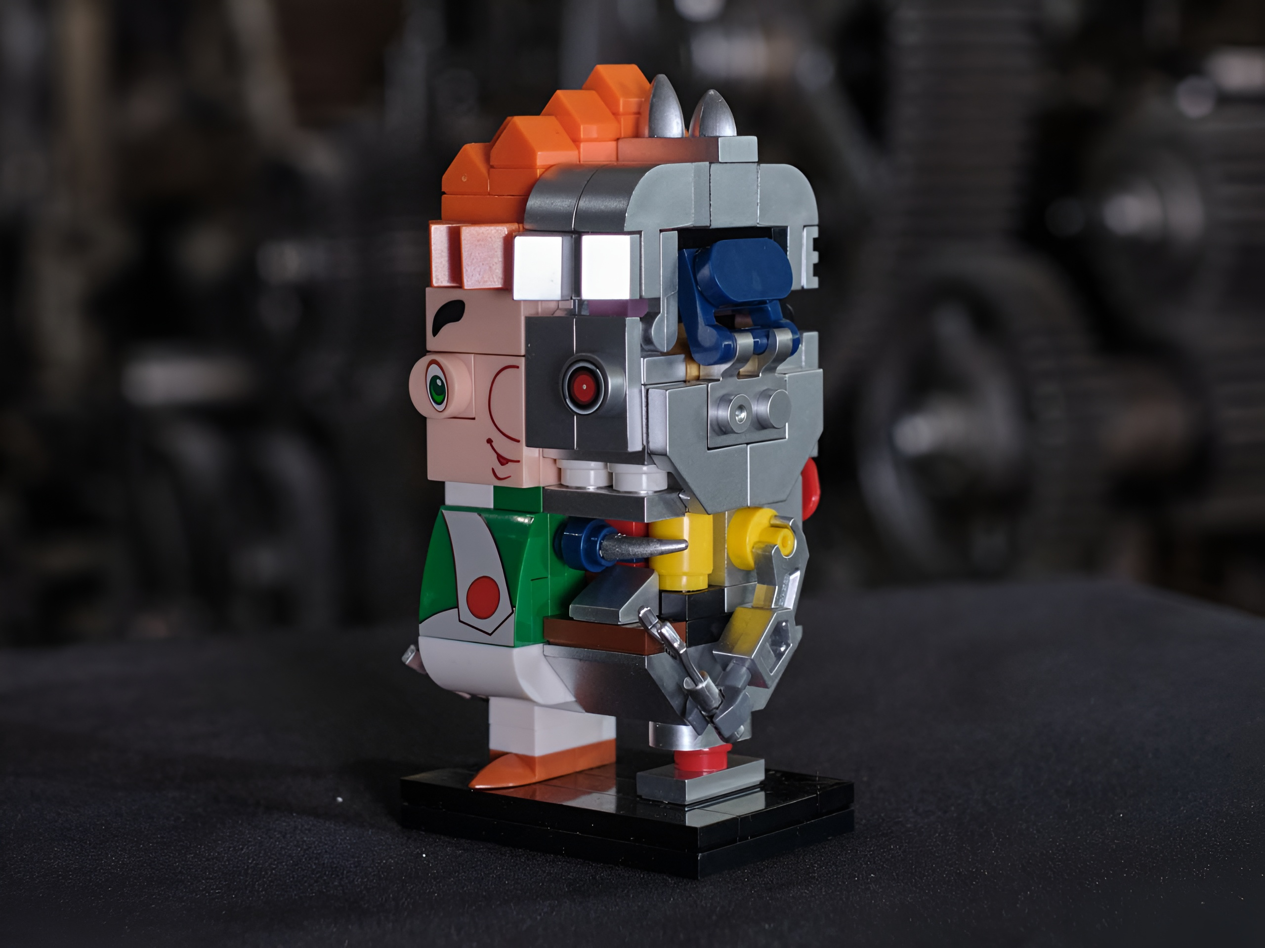 Конструктор brick labs Киборг: Карлсон из мини-блоков 142 дет. - фото 4