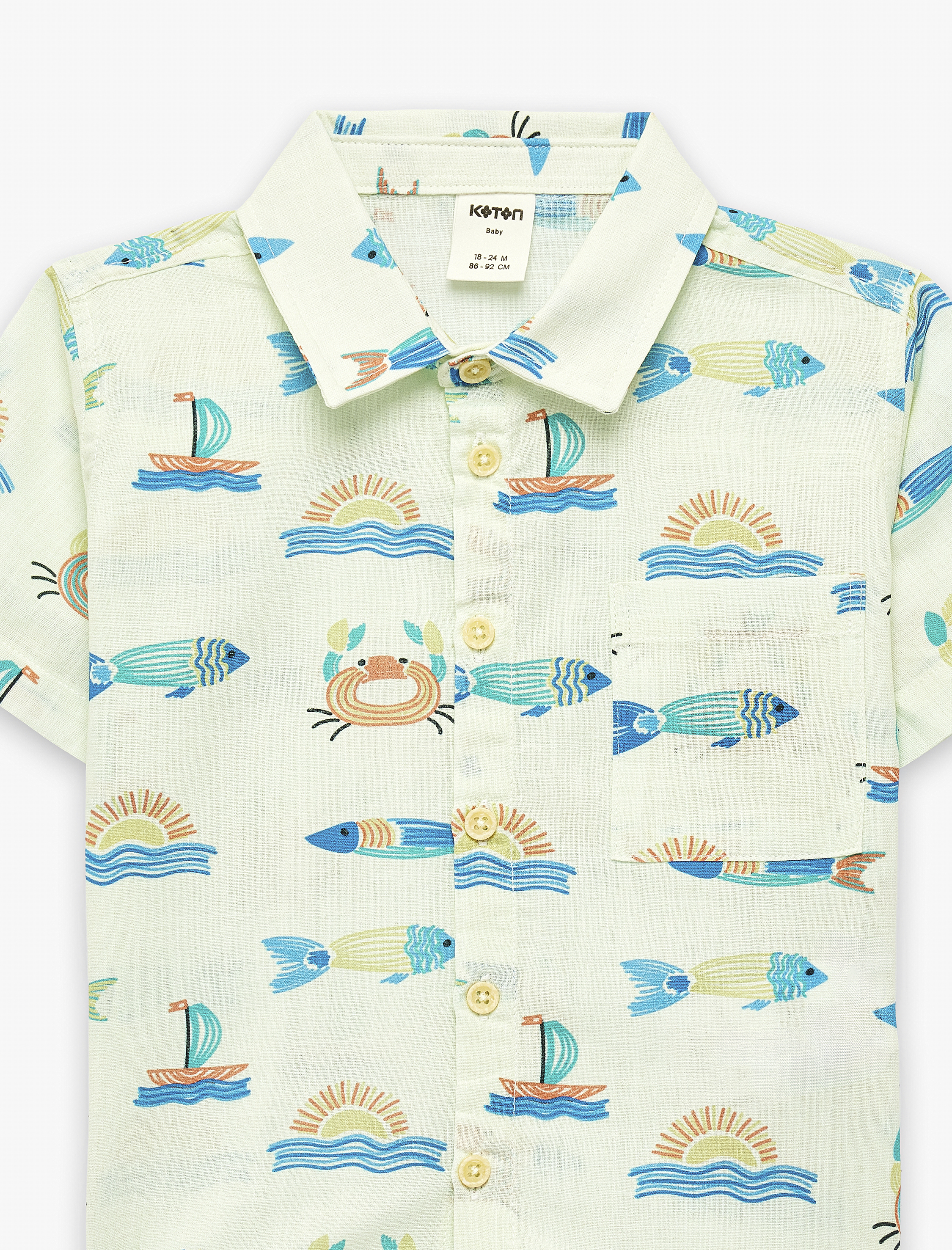 Рубашка KOTON 6SMB60069TW0D5 - фото 3