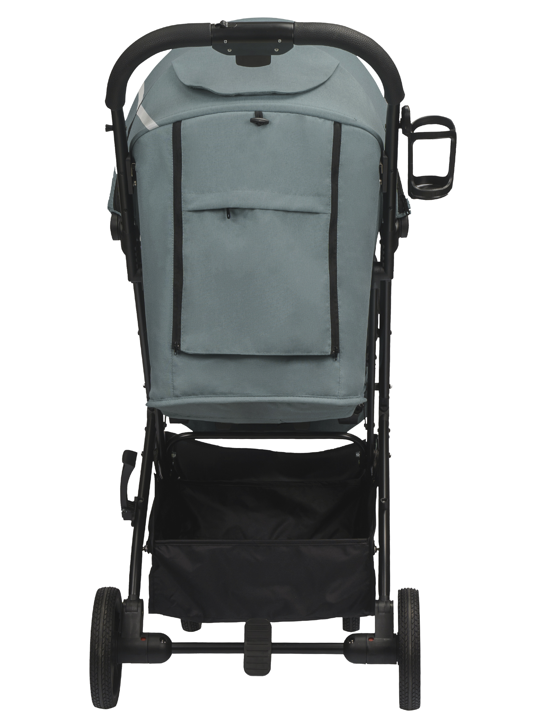 Коляска прогулочная Indigo Mega голубой - фото 16