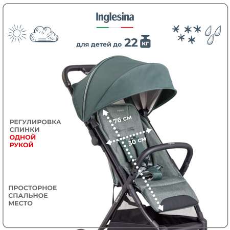 Коляска прогулочная Inglesina Quid 2 Elephant Grey