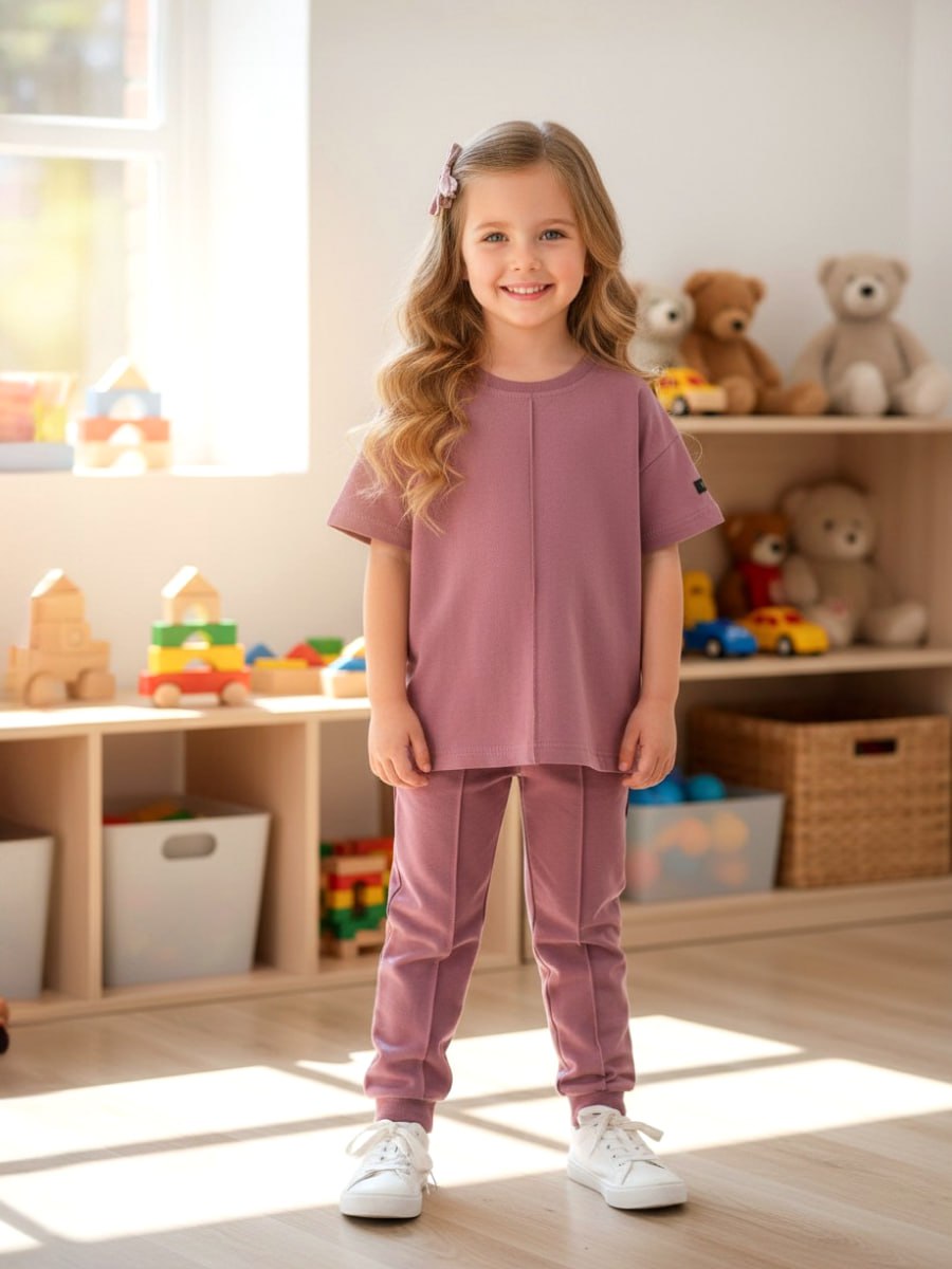 Костюм VEDDI 2080/6041фп-2024-пудровый - фото 12