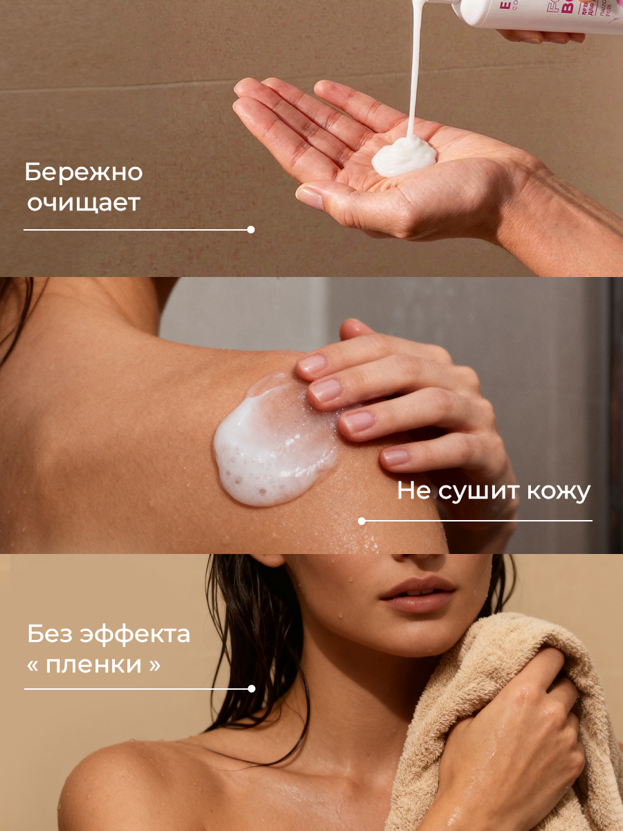 Набор EDEN Пудровая роза-Зелёный чай гель для душа - фото 8