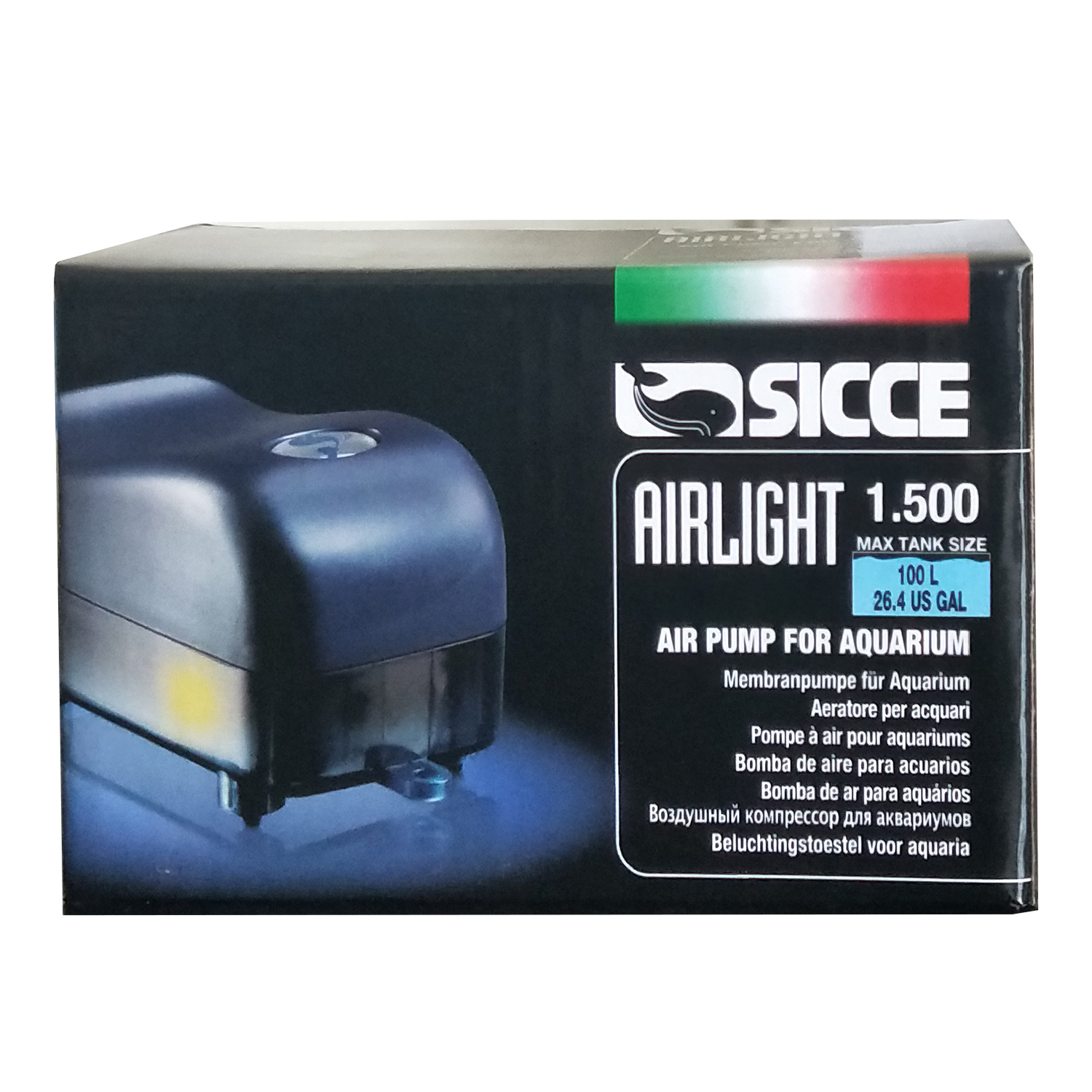 Компрессор для аквариума Sicce AIRlight 1500 91480 - фото 2