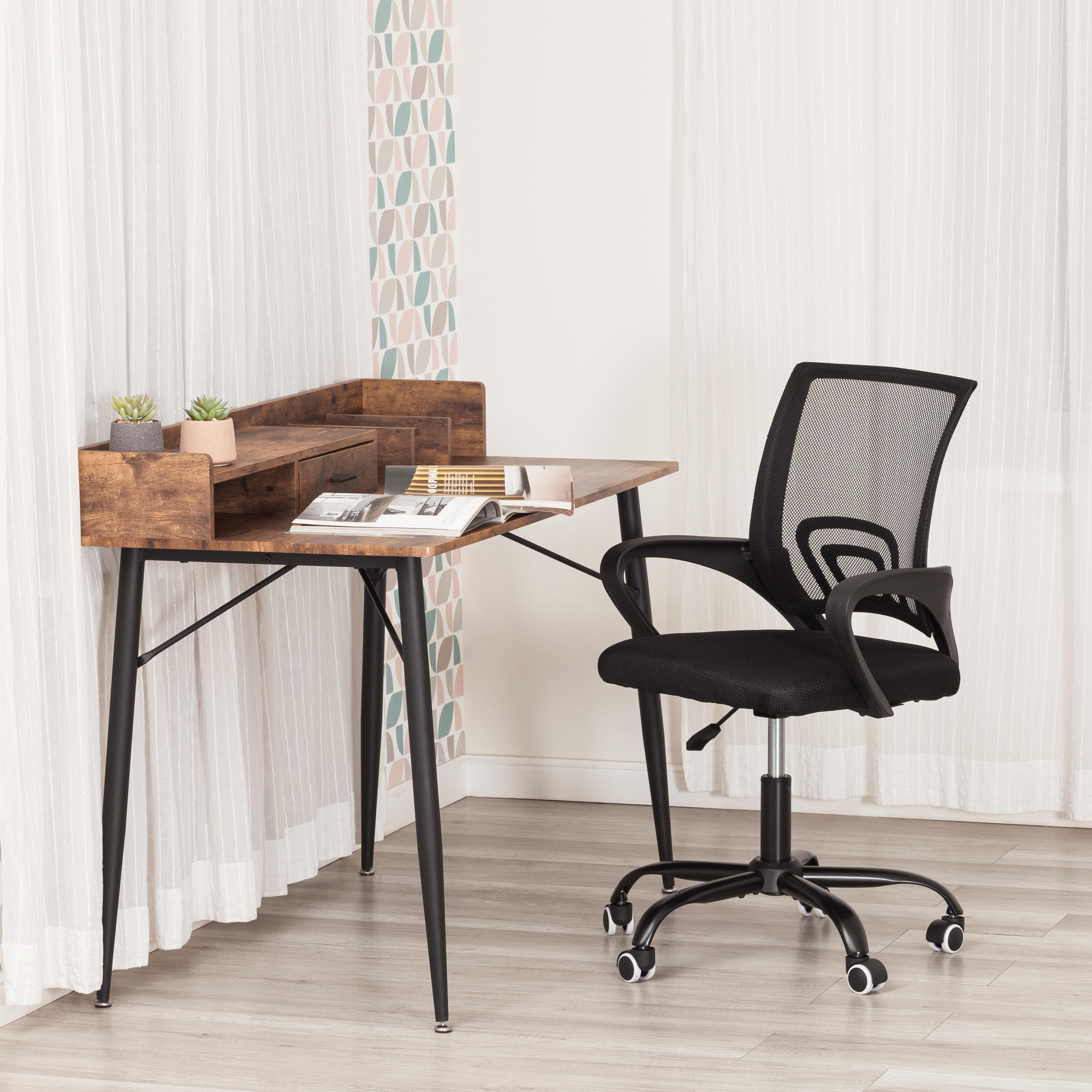 Компьютерное кресло TETCHAIR ткань черный - фото 2