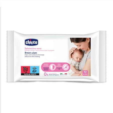 Влажные салфетки Chicco 72 шт.