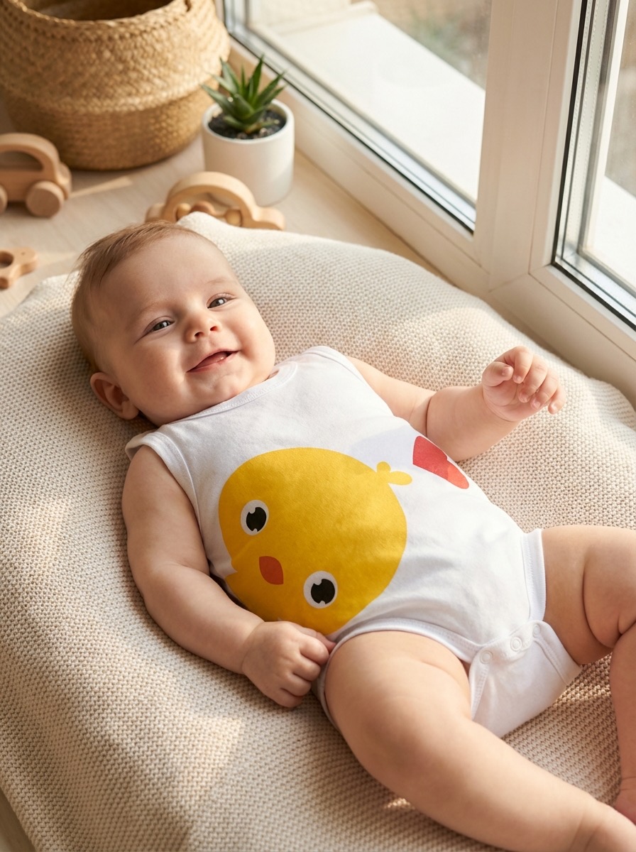 Боди-майка 2 шт КЛЯКСА КомплБодМай304305БелЦып - фото 7