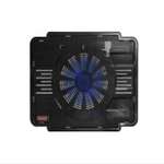 Подставка для ноутбука Buro BU-LCP140-B114 14 335x265x23мм 1xUSB 1x 140ммFAN металлическая сетка