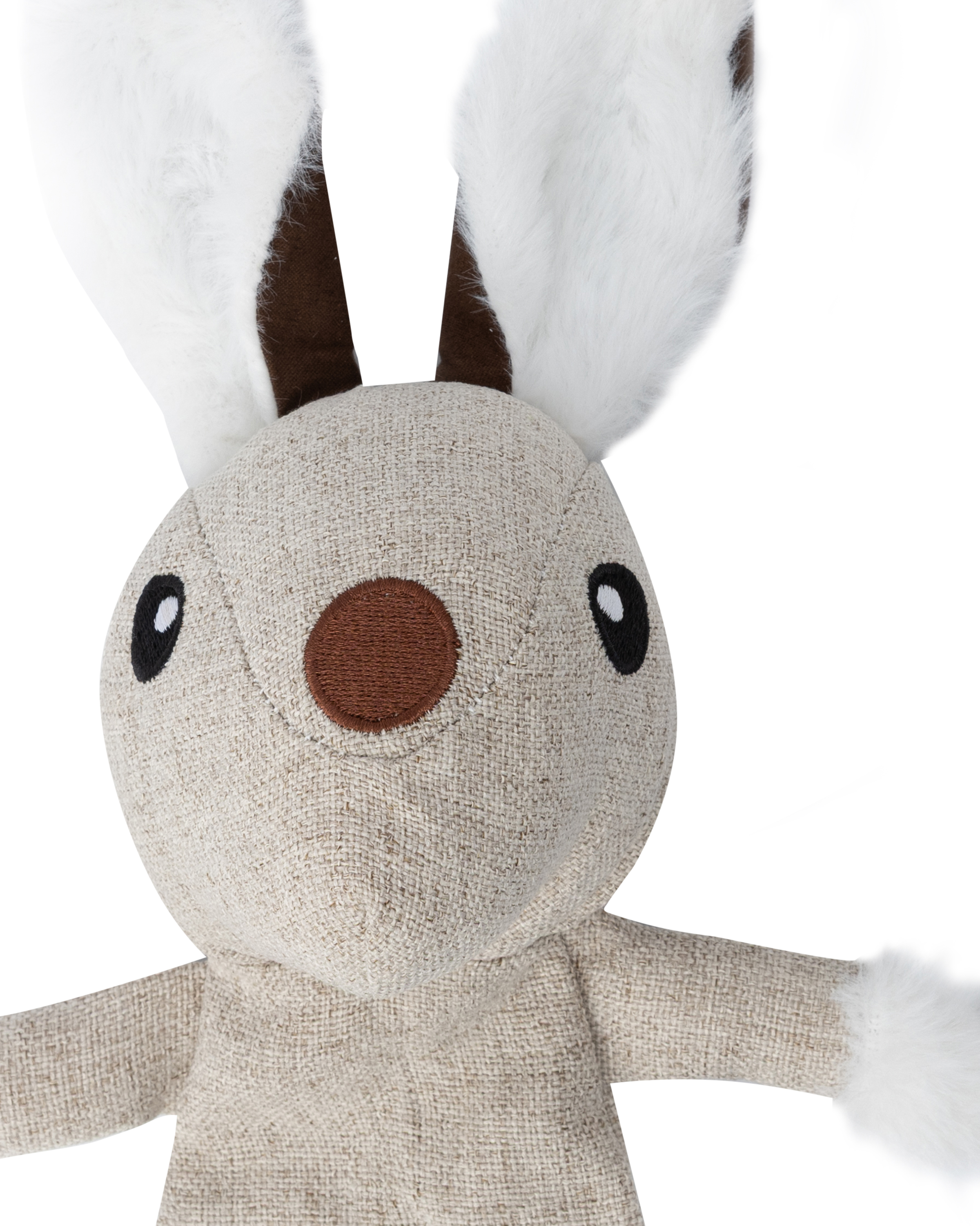 Игрушка для собак Barbaks Кроль Семён мягкая пищит шуршит 20*35см - фото 2