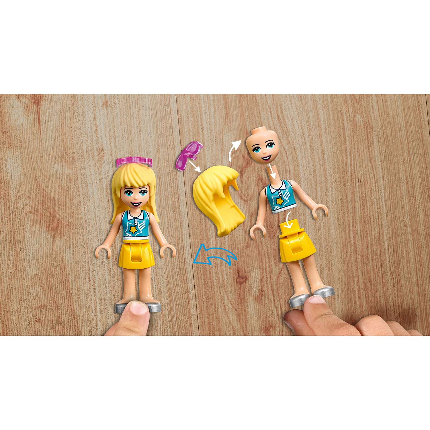 Конструктор LEGO Friends Прибрежный парк развлечений блочный - фото 13