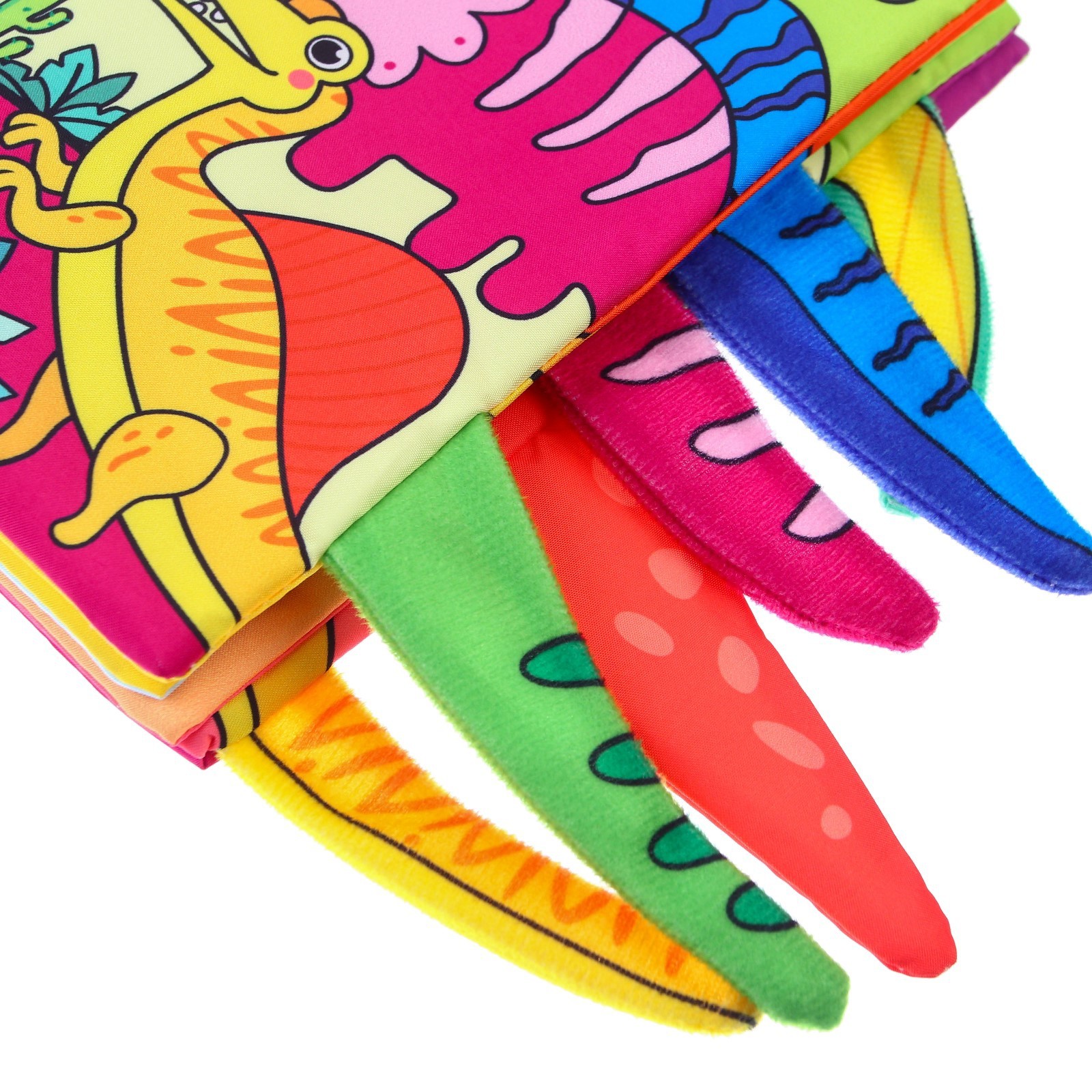 Книжка шуршалка Крошка Я Дино Чьи хвостики - фото 5