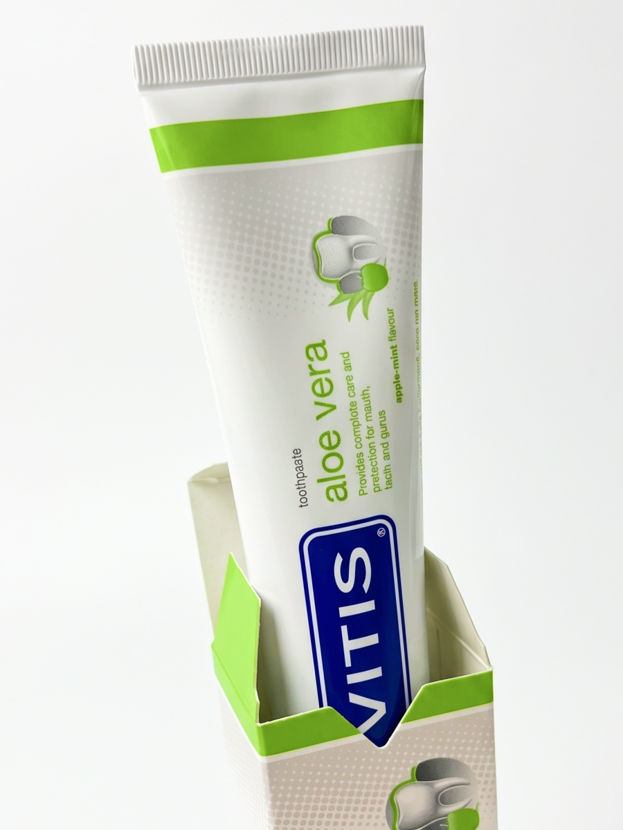 Зубная паста Vitis Aloe Vera 151 г - фото 9