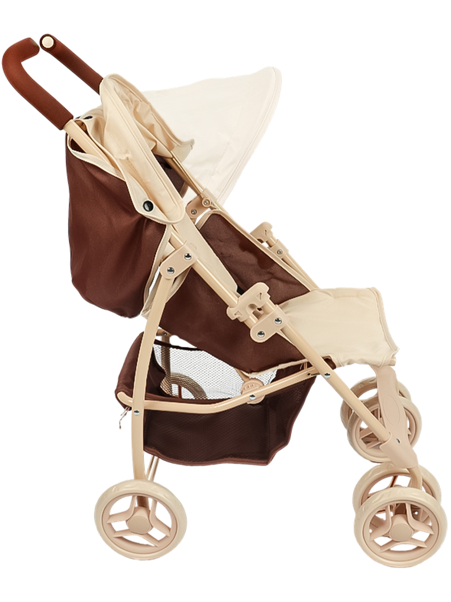 Коляска-трость для кукол Рыжий кот 9351A-BB - фото 3