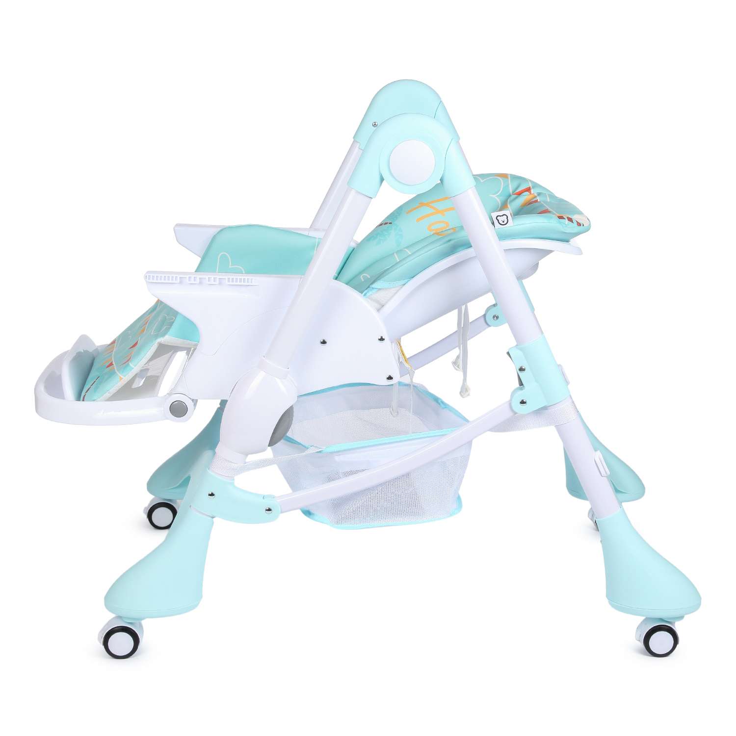 Стульчик для кормления Babyton Happy Animals Blue классический - фото 7