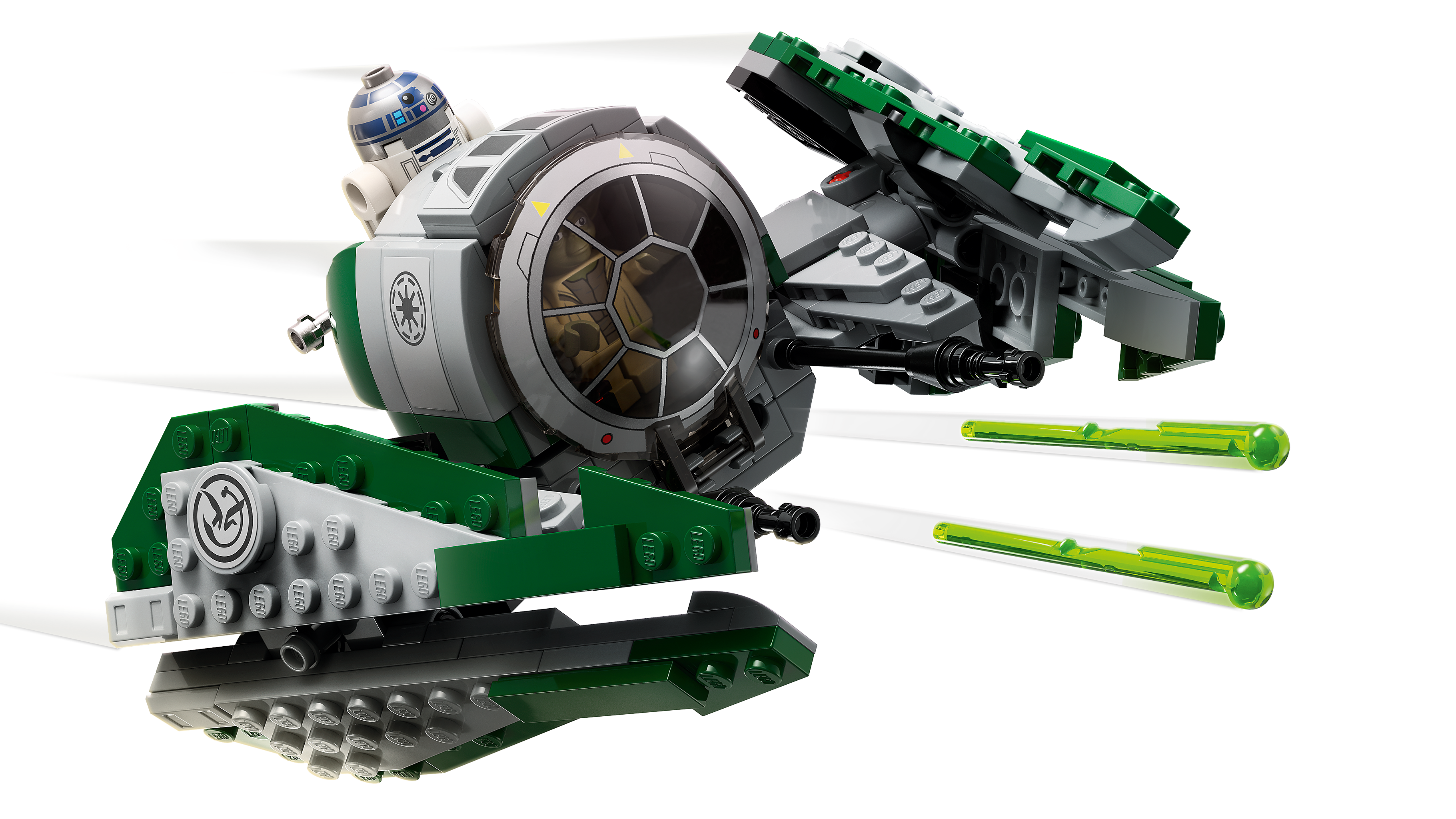 Конструктор LEGO Star Wars Yodas Jedi Starfighter блочный - фото 3