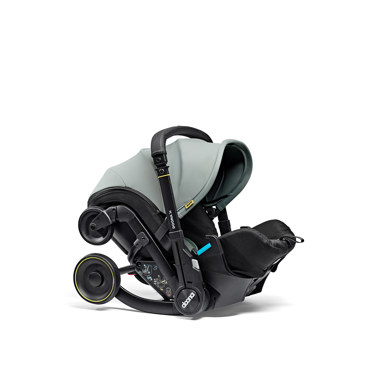 Автокресло Doona X Dusty Sage Isofix 0 (0 -13 кг) - фото 17