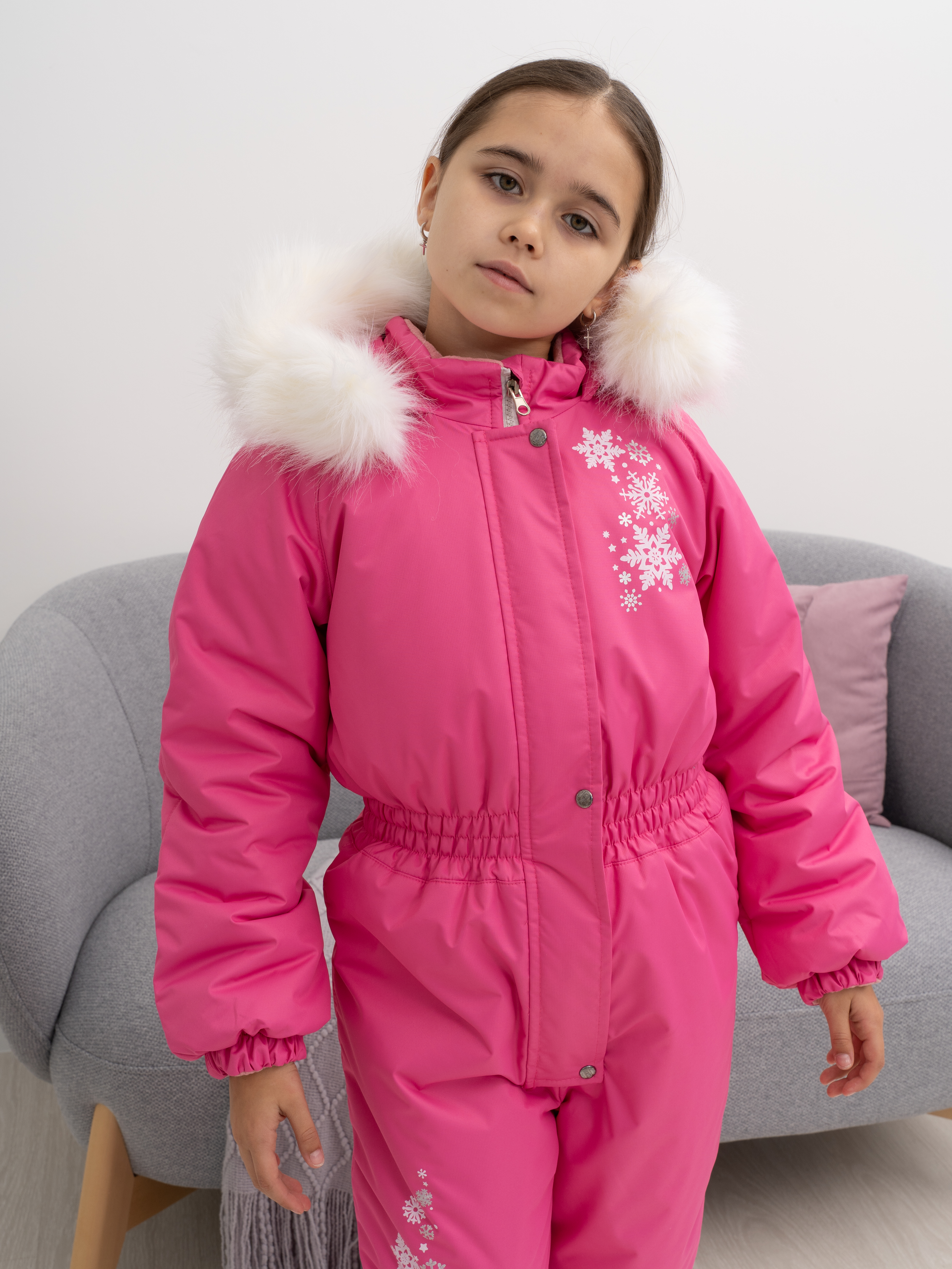 Комбинезон Arctic kids 30-019/1 розовый - фото 22