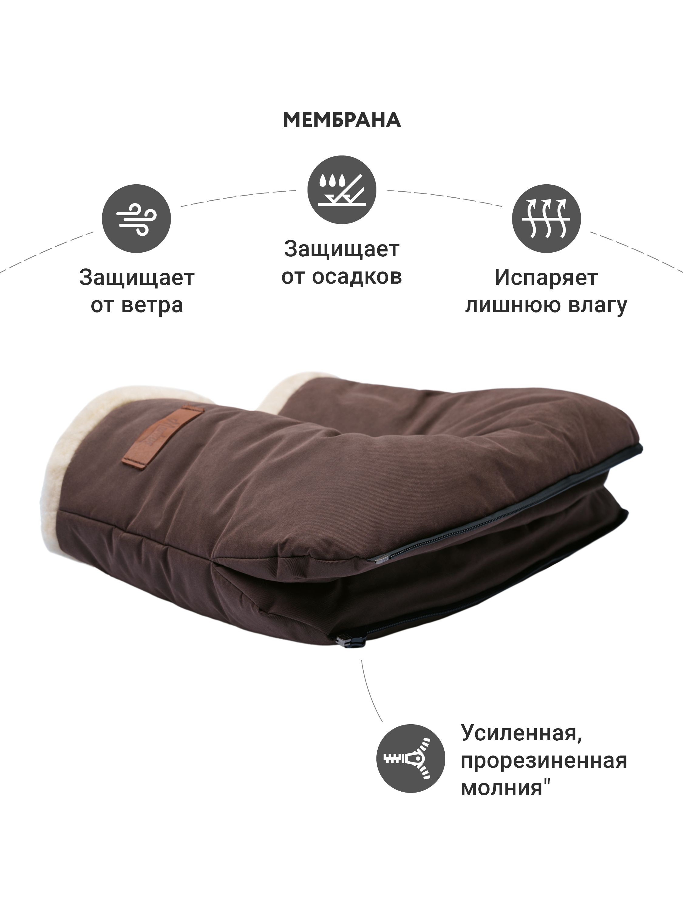 Муфта Markus коричневая MLINBC25 - фото 2