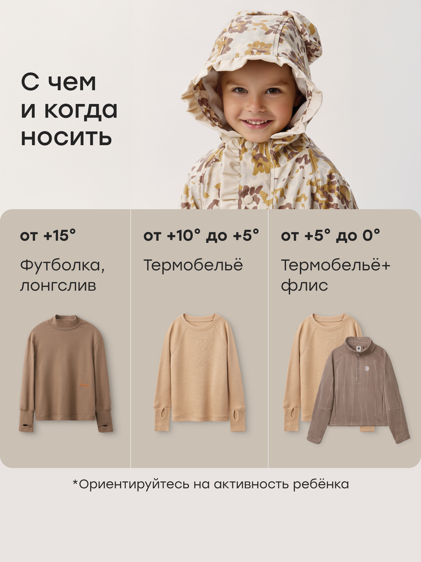Комбинезон-дождевик Happy Baby 88580-1_beige(camouflage) - фото 7
