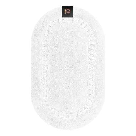 Коврик для ванной DeNASTIA 60x100 хлопок белый M111288