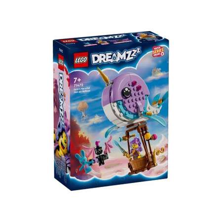 Конструктор LEGO DREAMZzz Воздушный шар НарвалИззи 71472 917 дет.