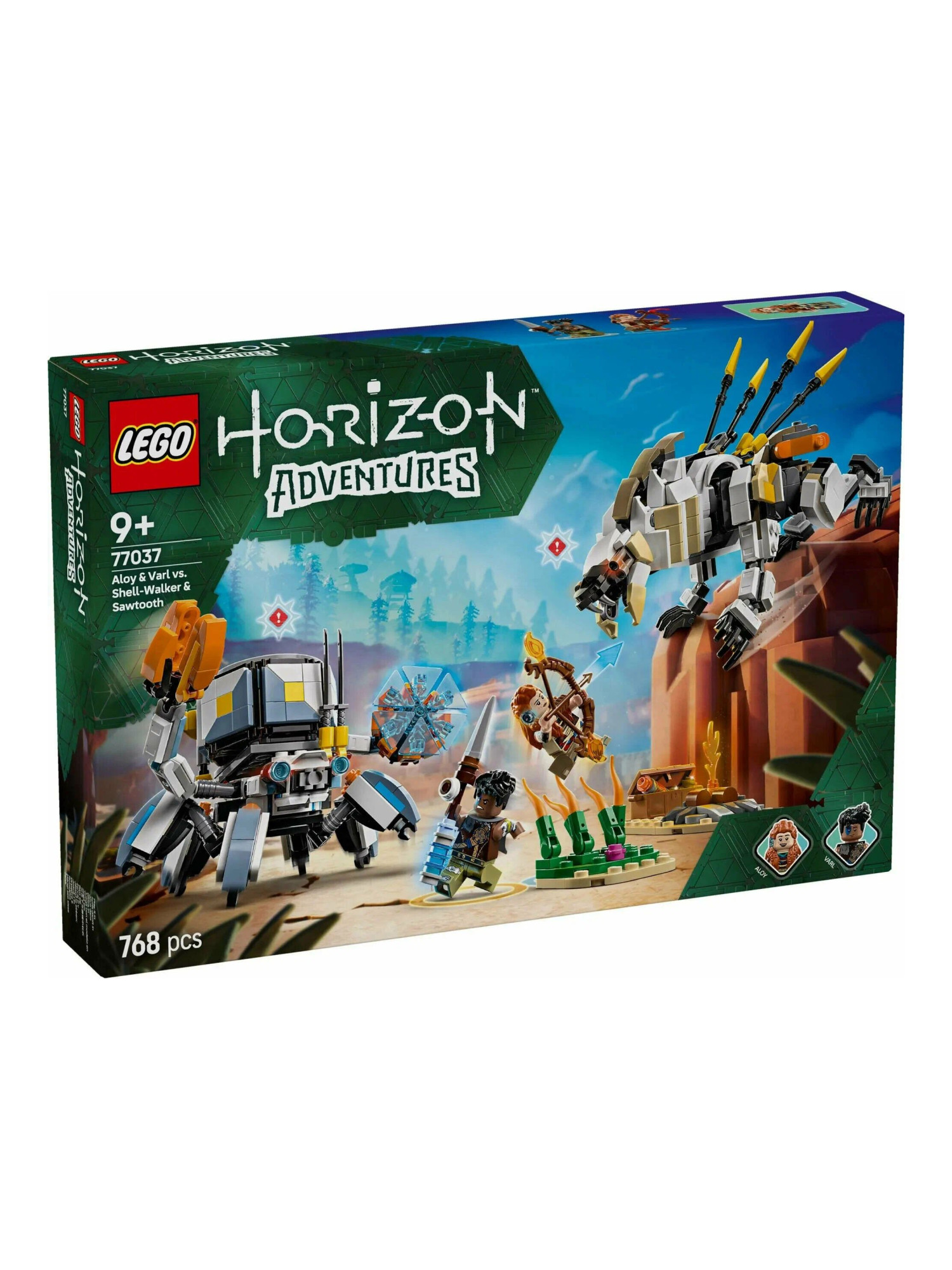 Конструктор LEGO Horizon Adventures Элой и Варл 768 дет. - фото 1