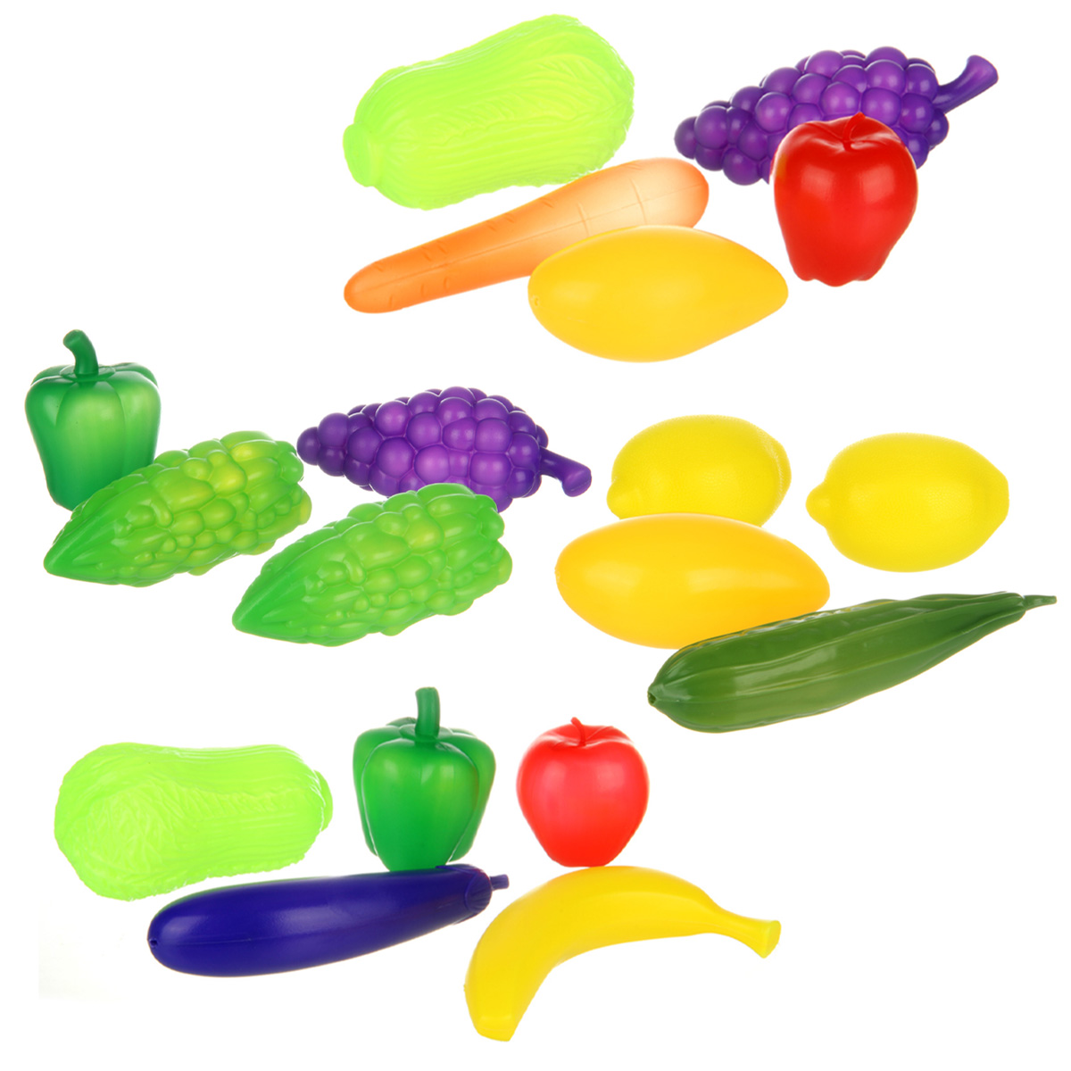 Игровой набор Veld Co тележки и корзинки, прилавок, касса, продукты - фото 2