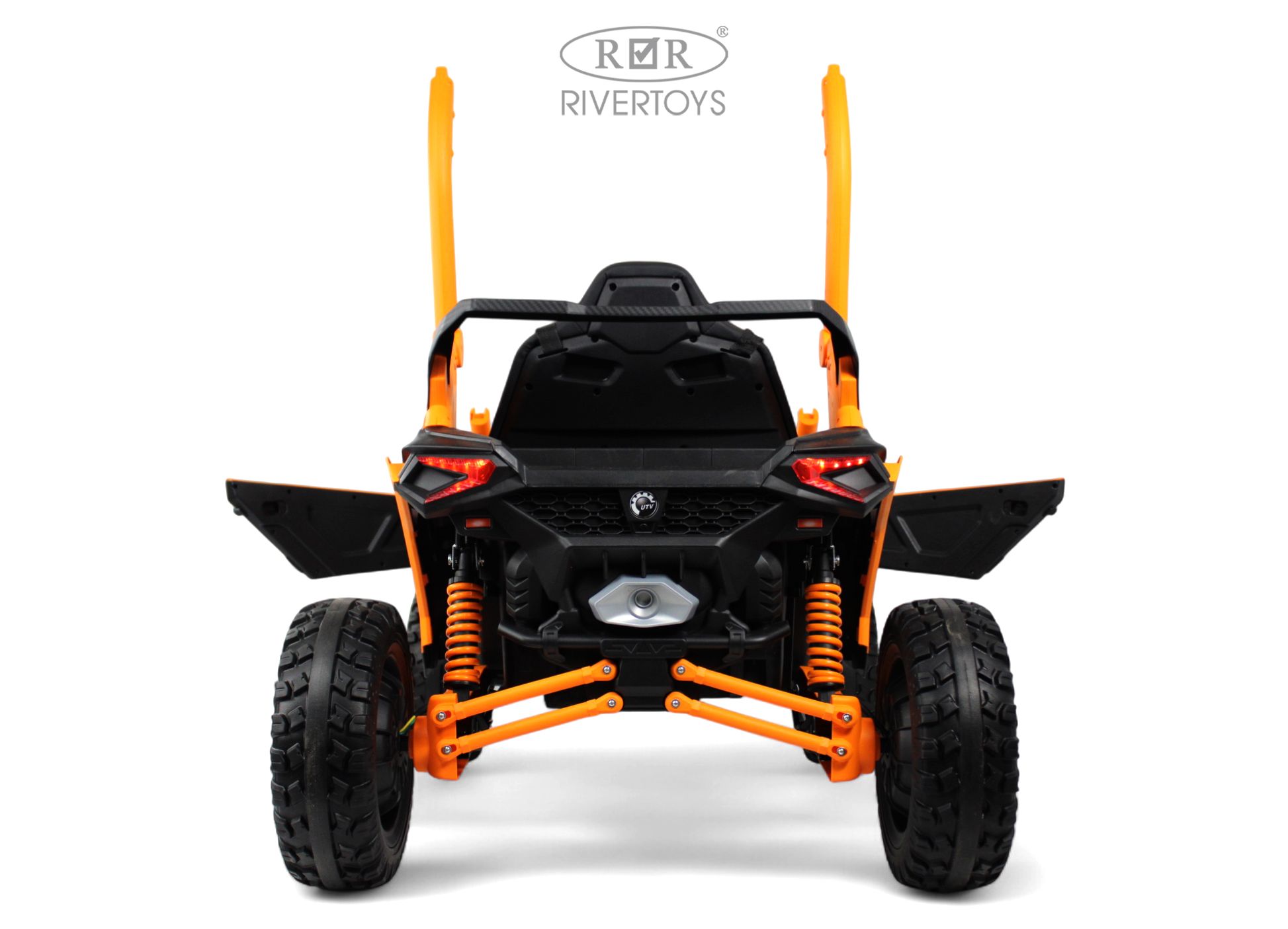 Электромобиль RIVERTOYS Z707ZZ-ORANGE С пультом ДУ - фото 16
