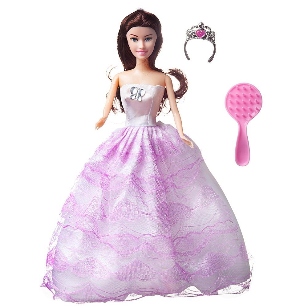 Кукла модельная Junfa Atinil Мой первый бал высота 28 см WJ-21532/сиреневое - фото 1