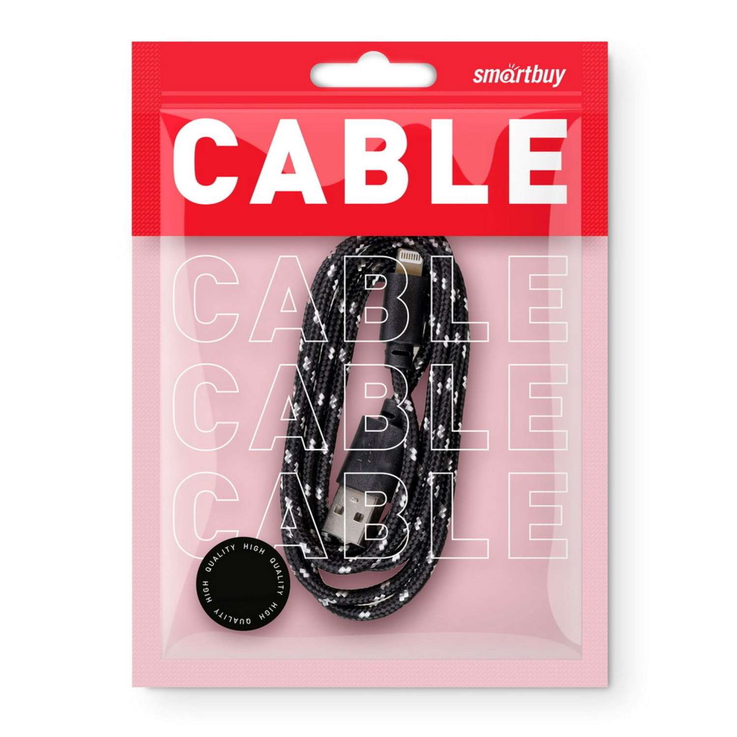 Дата-кабель Smartbuy USB-8-pin 1м в ассортименте - фото 1