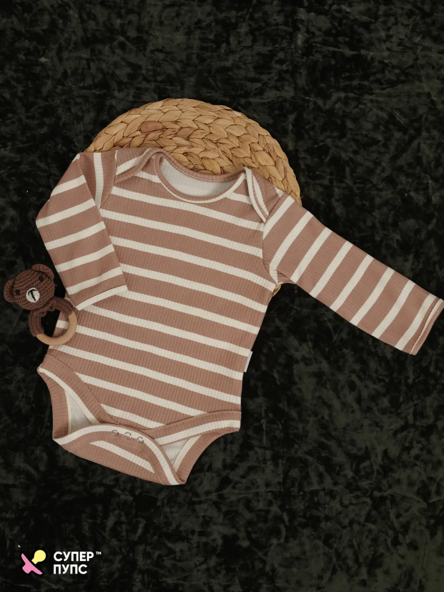 Боди 3 шт Супер Пупс нбр/3пр/бд/sk20/полоска/сон - фото 11