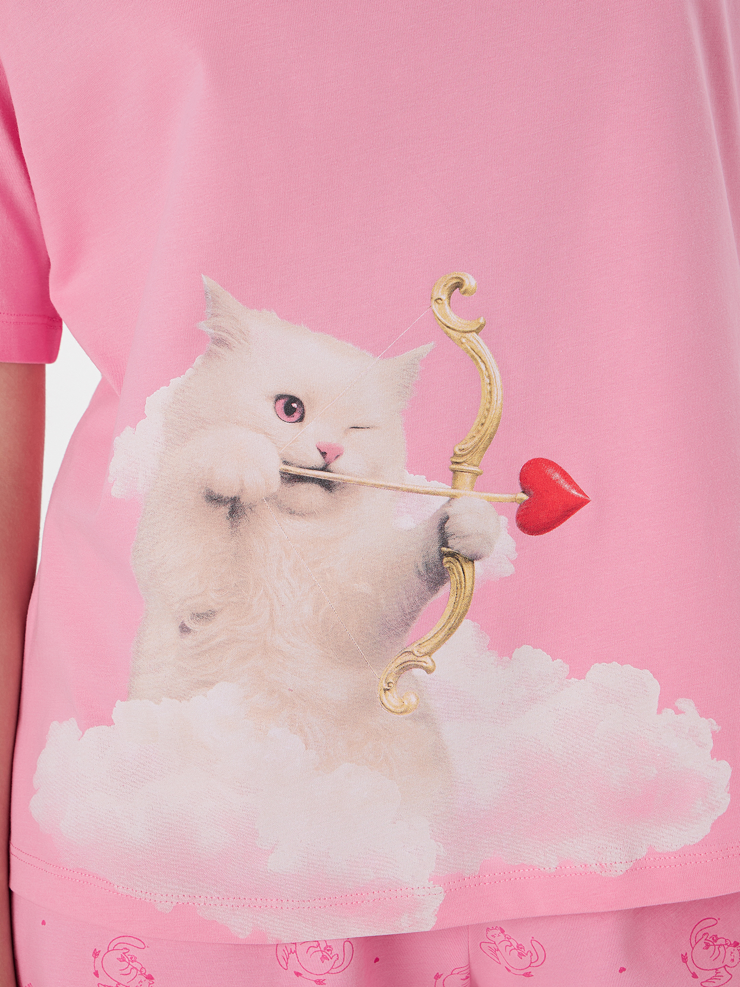 Пижама Mark Formelle (Марк Формэль) 592591/розовый +котики на розовом - фото 5