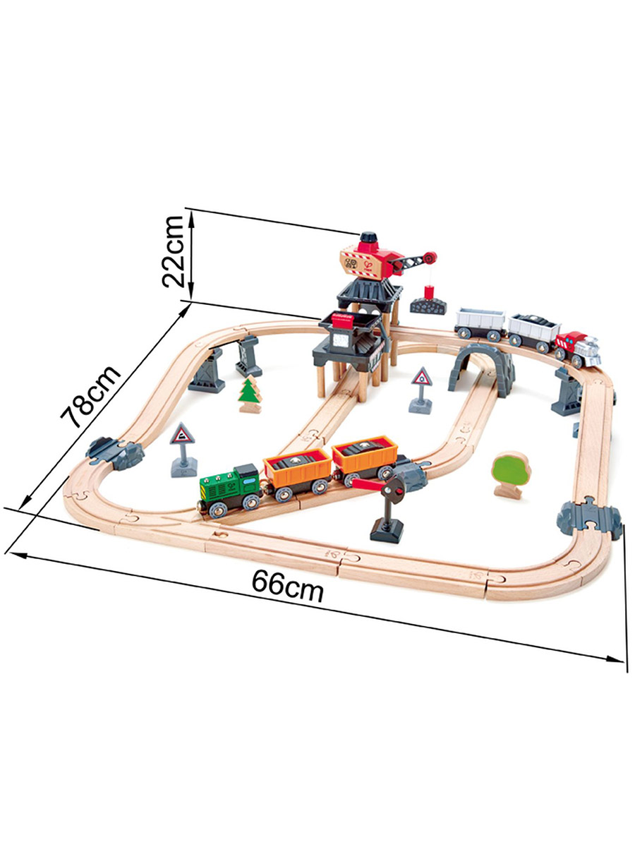 Набор железнодорожный Hape E3756_HP - фото 4