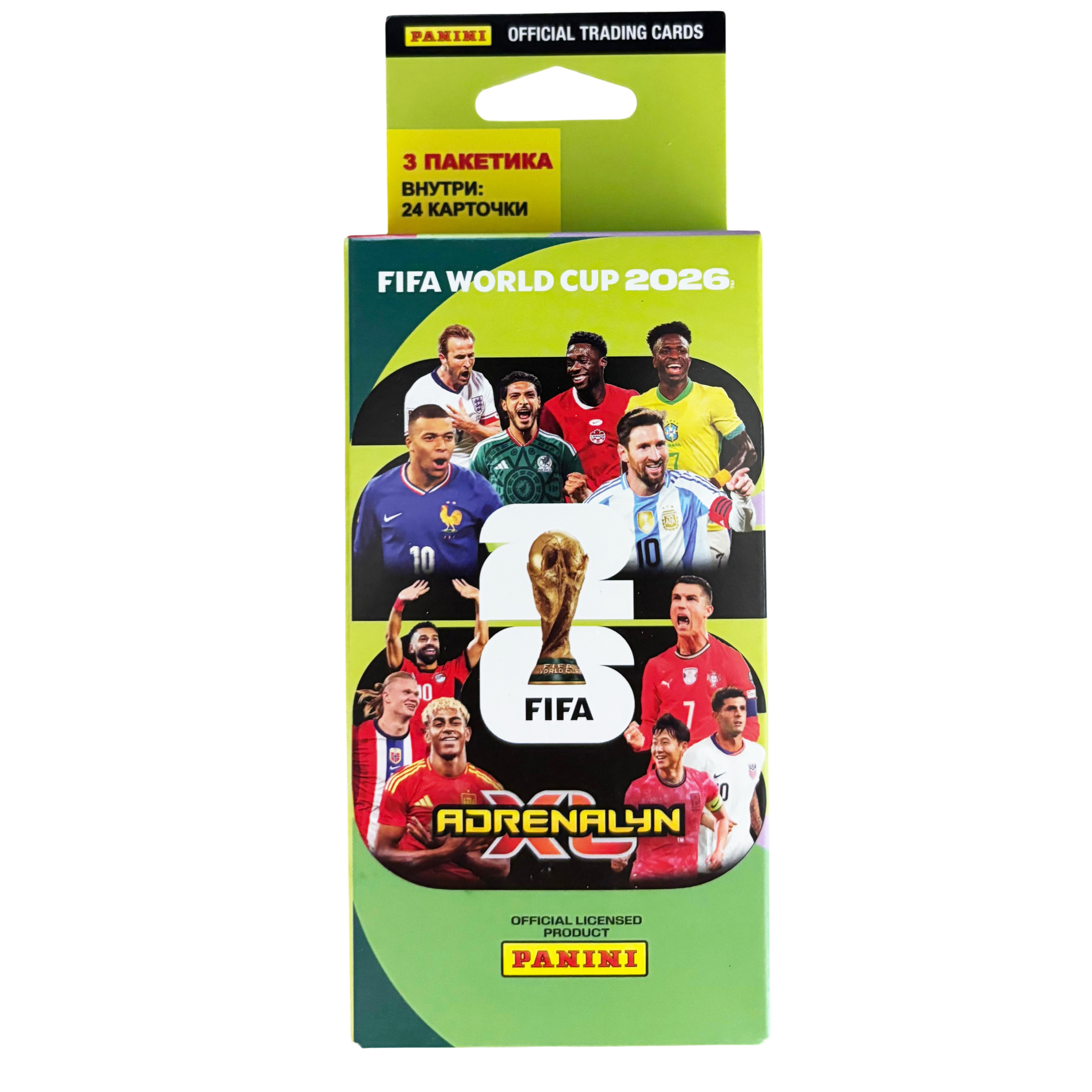Карточки коллекционные Panini World Cup FIFA 2026 24 шт. - фото 1
