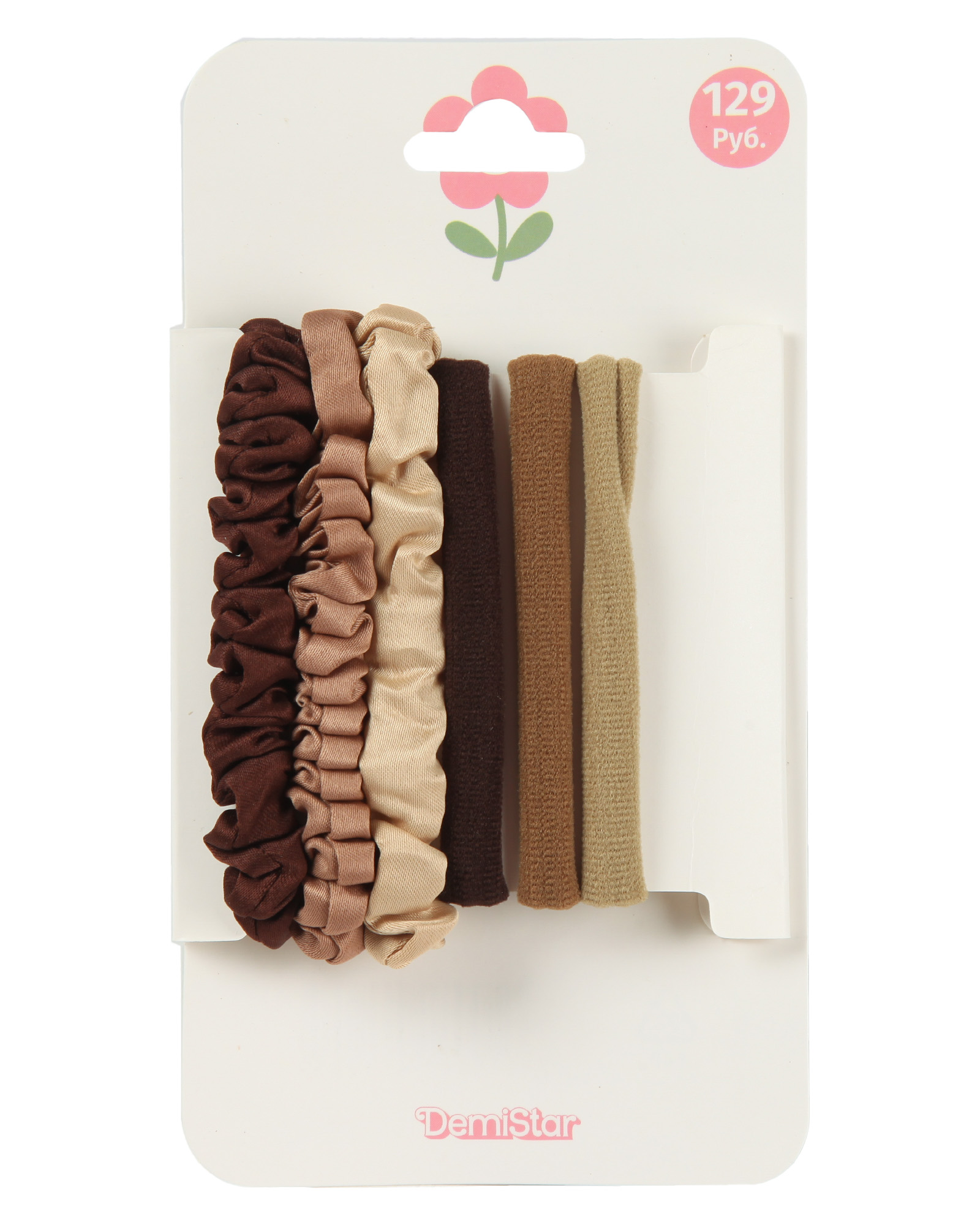 Резинка Demi Star Brown 6 шт. - фото 6