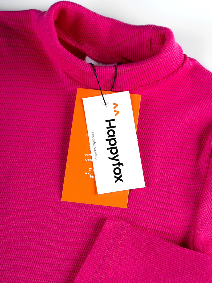 Водолазка HappyFox HappyFox5504малиновый - фото 5