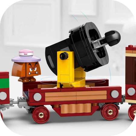 Конструктор LEGO Super Mario Боузер экспресс поезд 1392 дет.